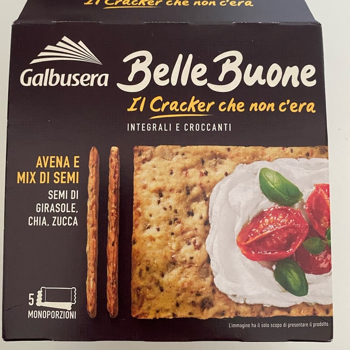 photo of Galbusera Belle Buone - Il Cracker Che Non C’era - Avena e Mix Di Semi shared by @angievegetableslover on  03 Feb 2023 - review