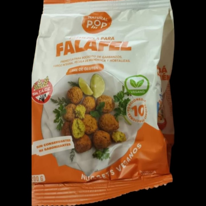 photo of Natural Pop premezcla falafel shared by @makoo on  07 Aug 2023 - review