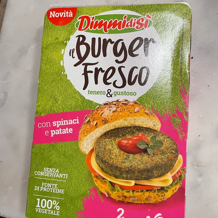 photo of Dimmidisi Burger Spinaci E Patate shared by @mimmanelcuore on  19 Jan 2023 - review