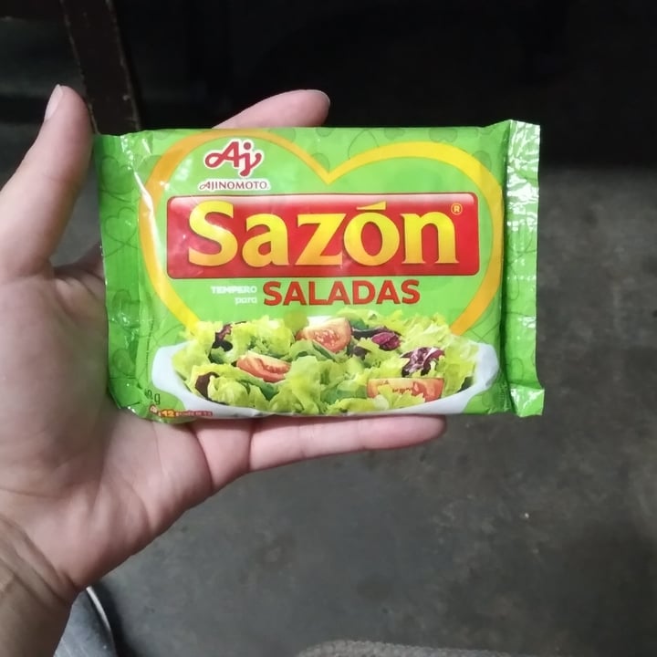 photo of Ajinomoto Sazón saladas shared by @gabrielelarissa on  11 Mar 2023 - review