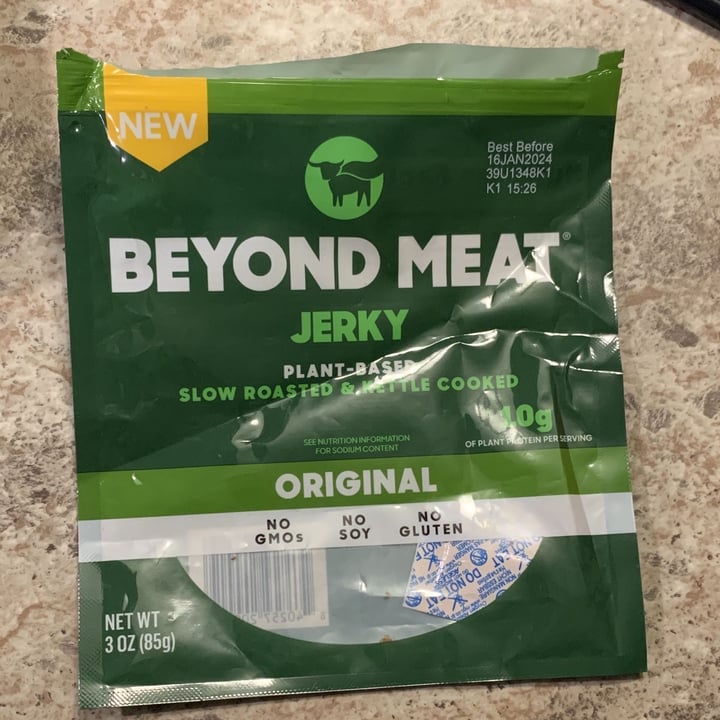 photo of Beyond Meat Jerky Original shared by @nbacha on  01 Jul 2023 - review