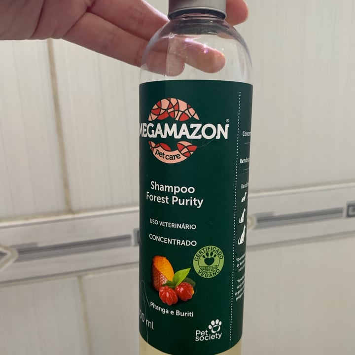 photo of Megamazon Shampoo Forest Soul para Pets shared by @monike87 on  03 Jun 2023 - review