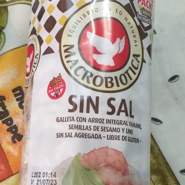 photo of Macrobiotica Galletas de arroz sin Sal shared by @cabeza on  14 Jan 2023 - review