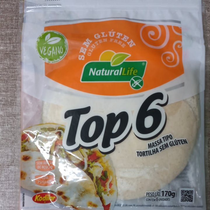 photo of NaturalLife Top 6 Massa Tortilha sem Glúten shared by @fabianasalim on  23 Feb 2023 - review