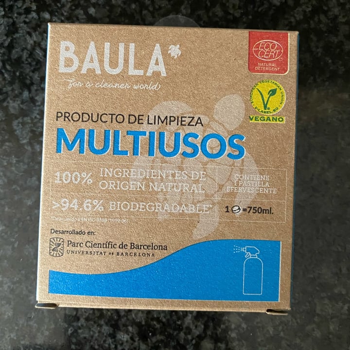 photo of Baula Limpiador Multiusos shared by @scandreu on  18 Mar 2023 - review