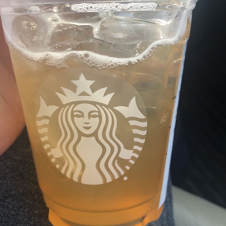 photo of Starbucks Black Iced Tea shared by @veganjordan1 on  20 Mar 2023 - review