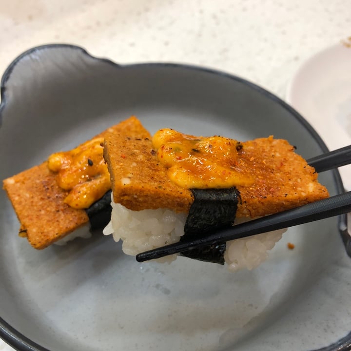 photo of Saute Sushi Spicy otah nigiri shared by @skinnykatwoman on  29 May 2023 - review