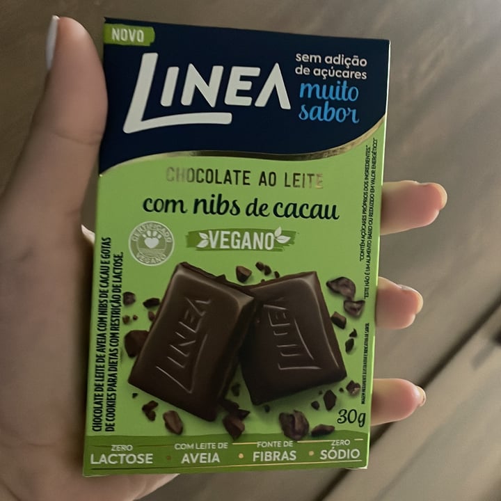 photo of Linea chocolate Ao Leite De Aveia shared by @sofmedina on  26 Feb 2023 - review