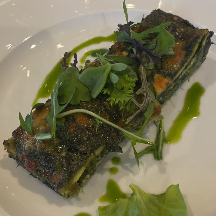 photo of Venissa Ristorante lasagna with herbs shared by @avittor on  23 May 2023 - review