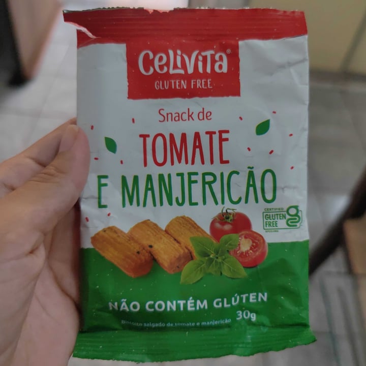 photo of Celivita Snack Tomate E Mangericao shared by @sabrinanatalini on  20 Feb 2023 - review