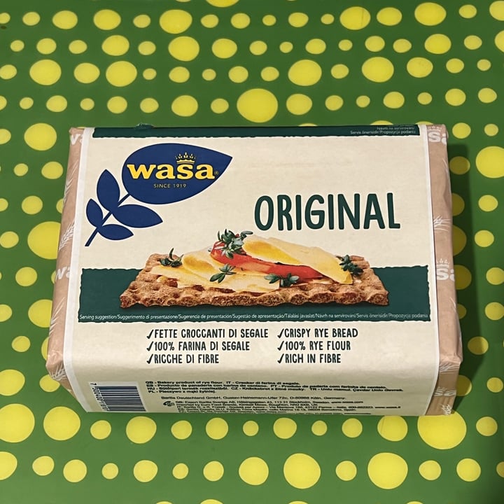 photo of Wasa Original fette croccanti di segale shared by @nicole- on  24 Dec 2022 - review