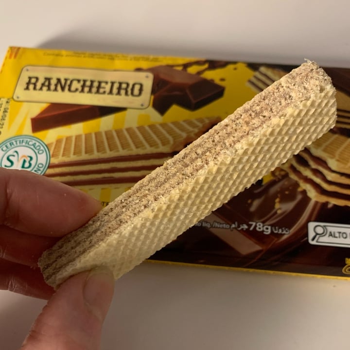 photo of Rancheiro Biscoito Wafer Sabor Chocolate shared by @vimauro on  03 Mar 2023 - review