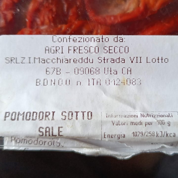 photo of Agri Fresc Pomodori Sotto Sale shared by @veguano on  01 May 2023 - review