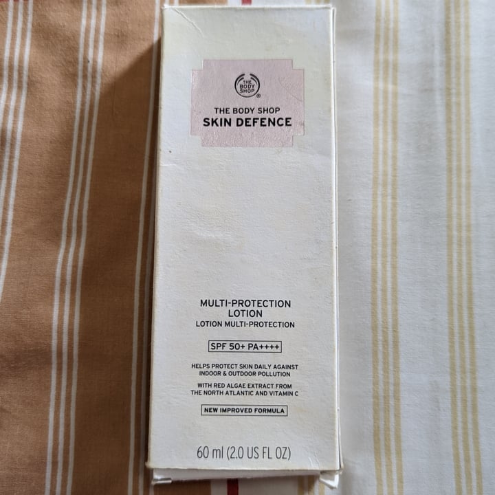 photo of The Body Shop Skin Defence Multi-Protection Lotion SPF 50+ shared by @rumblingradishes on  08 Jan 2023 - review
