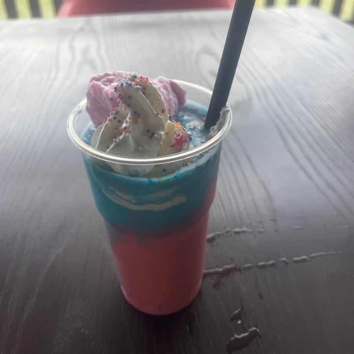 photo of Asher's Corner Cafe @ Ashers Farm Sanctuary Baby Shake - Cotton Candy shared by @vangees16 on  16 Feb 2023 - review