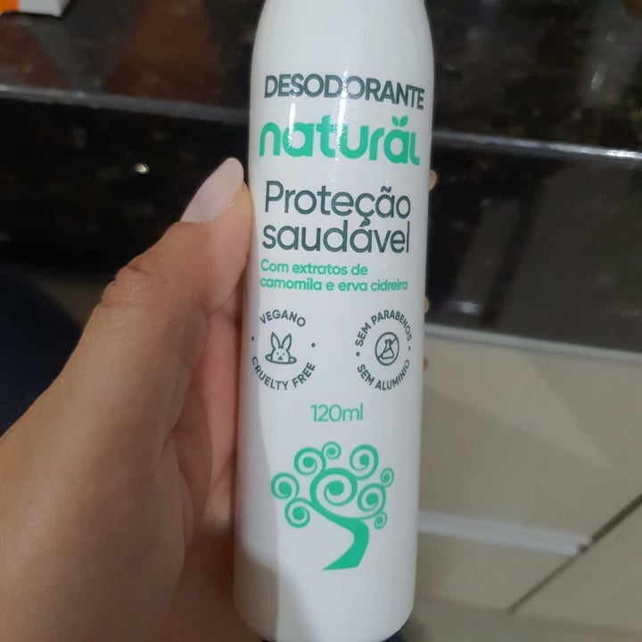 photo of Orgânico Natural Desodorante Camomila e Erva Cidreira shared by @franfaria on  17 Jul 2023 - review