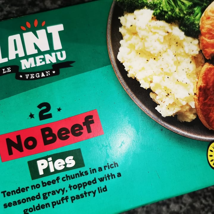 photo of Plant Menu 2 no beef pie shared by @kimalexis1981 on  23 Jan 2023 - review