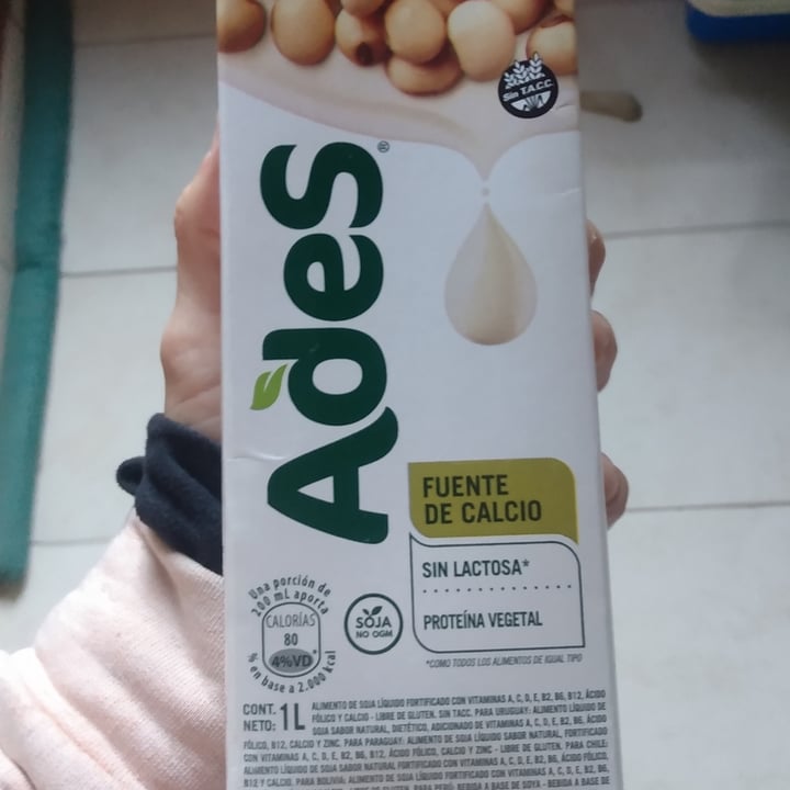 photo of Ades Leite De Soja (Original) shared by @martinvegan on  23 Jun 2023 - review