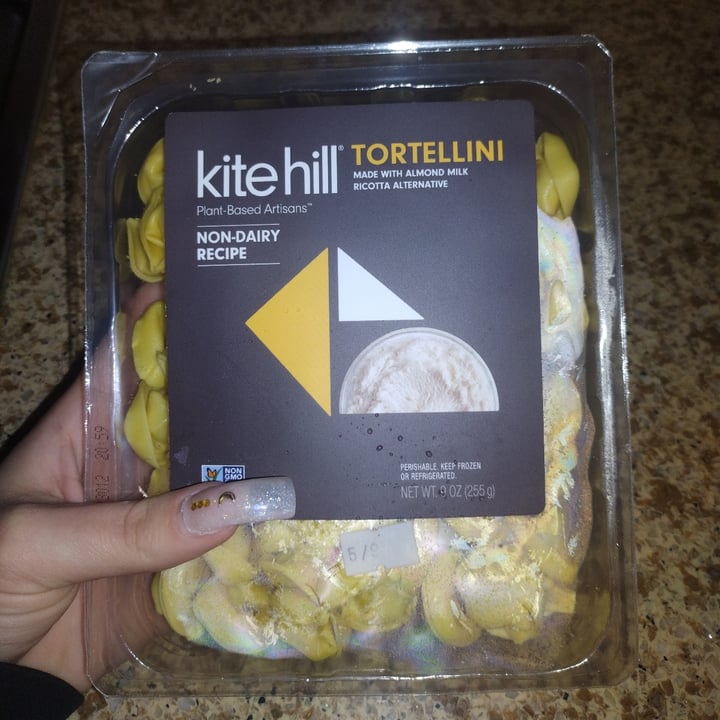 photo of Kite Hill Non dairy tortellini shared by @alyssaa on  26 Apr 2023 - review
