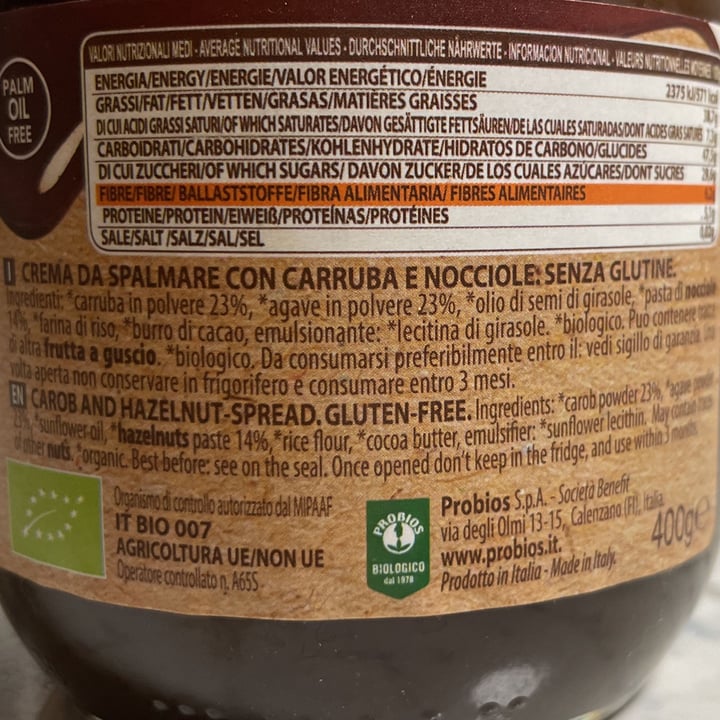 photo of Probios Nuts e Bio carruba shared by @alice13 on  29 Mar 2023 - review