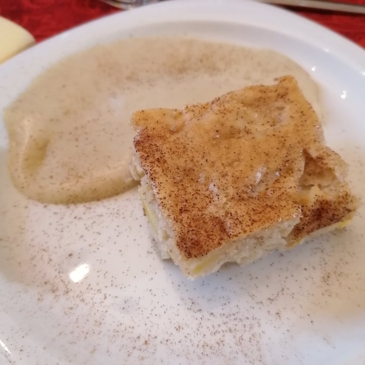 photo of Brugnola1932 Vegan Country House tortino di mele con crema vaniglia e cannella shared by @micheladallavalle on  20 Apr 2023 - review