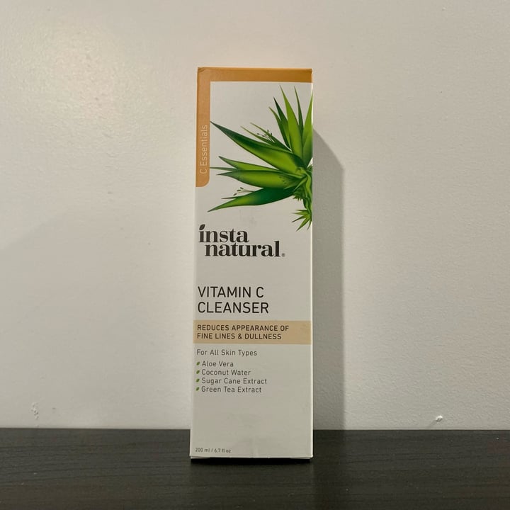 photo of InstaNatural Vit C CLEANSER shared by @soki on  02 Jan 2023 - review