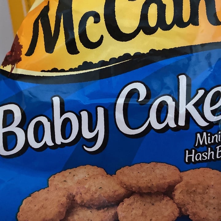 photo of McCain baby cakes shared by @cuntyvegan7 on  10 Jun 2023 - review