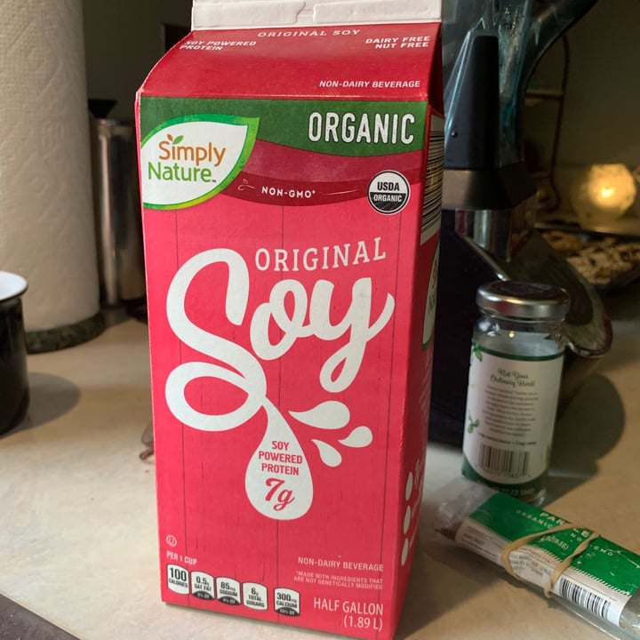 Simply Nature Organic Soy Milk Review abillion