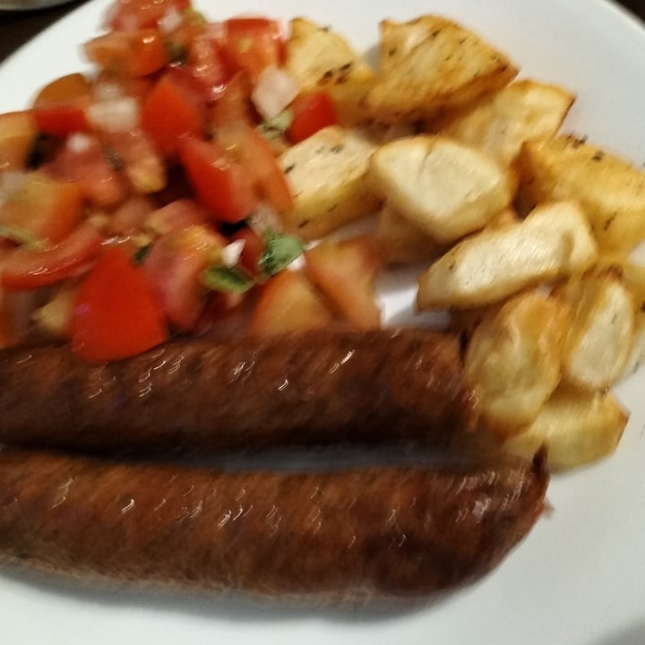 photo of V2 Food Garlic & herb sausages shared by @helenevegan on  26 Jan 2023 - review