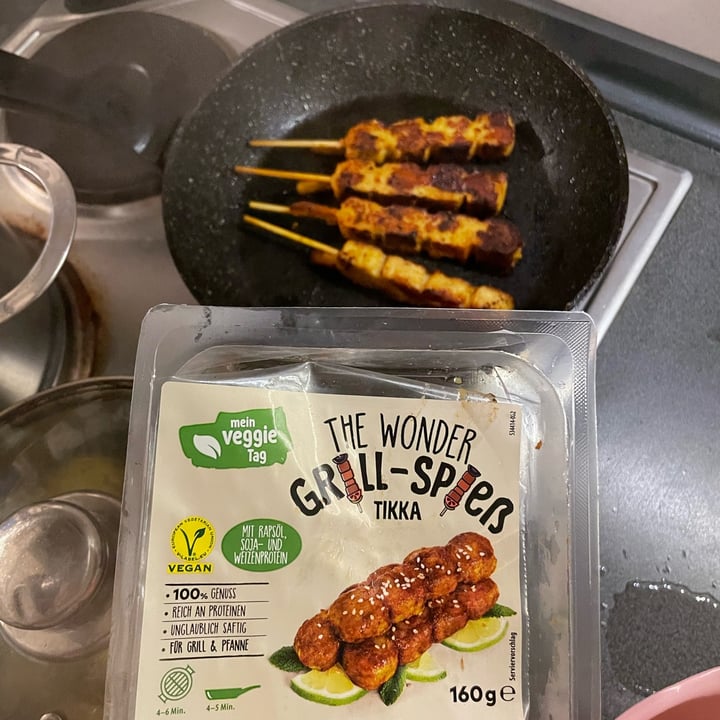photo of Mein Veggie Tag grillspieß shared by @sophievv on  31 Mar 2023 - review
