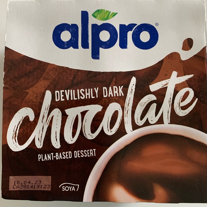 photo of Alpro Devilishly dark chocolate plant based dessert shared by @francyt on  19 Mar 2023 - review