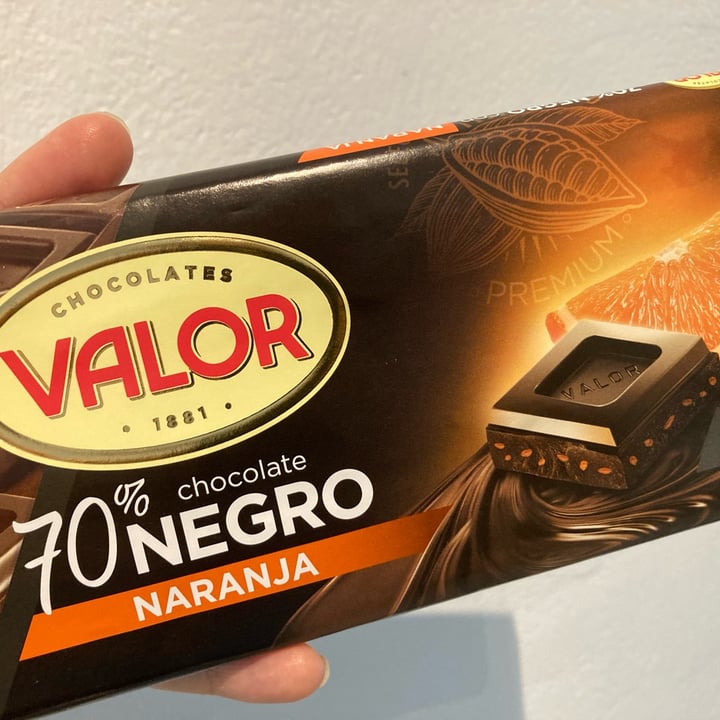 photo of Valor 70% Cacao con Naranja shared by @kylla on  10 Apr 2023 - review