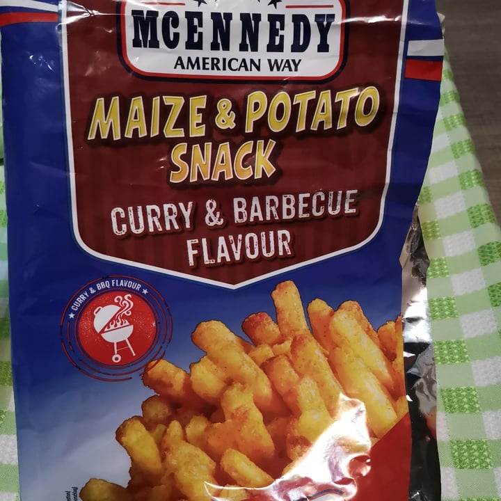 photo of Mcennedy Maize and potato snack Curry and Barbecue flavor shared by @sofia94 on  16 Jul 2023 - review