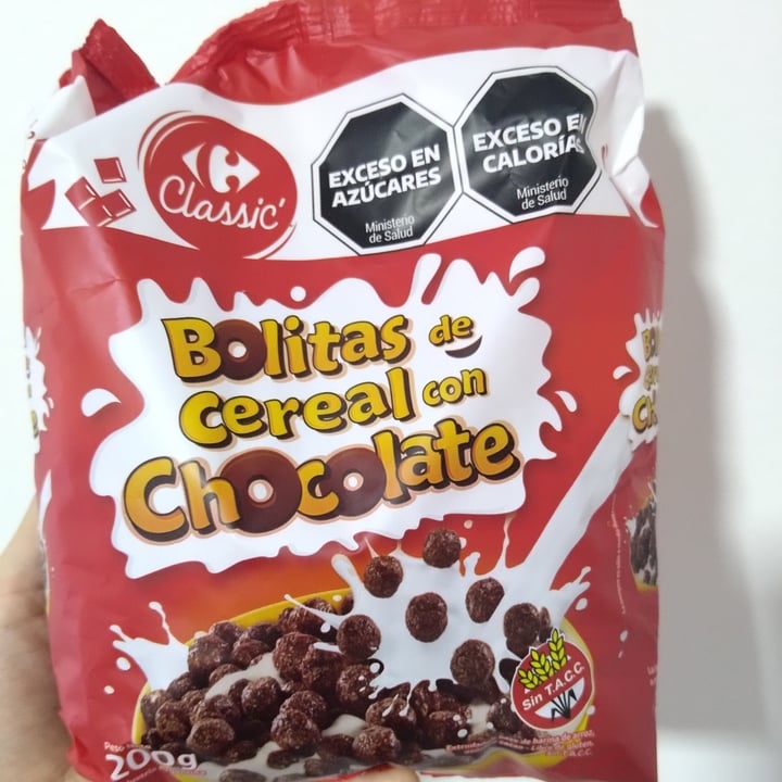 photo of Carrefour Classic Bolitas de cereal con chocolate shared by @amem0rteh on  16 Jul 2023 - review