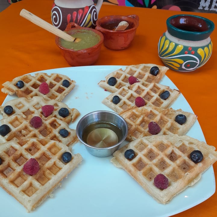 photo of Veggicano Comida & Tienda waffles shared by @omar0505 on  20 Jul 2023 - review