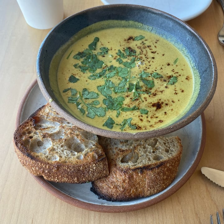 photo of Nana's Bakery & Pizza pumpkin soup shared by @cheftique on  20 Feb 2023 - review