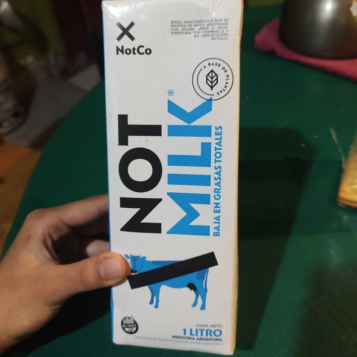 photo of Not Co Not Milk shared by @melisabdn on  23 Jul 2023 - review