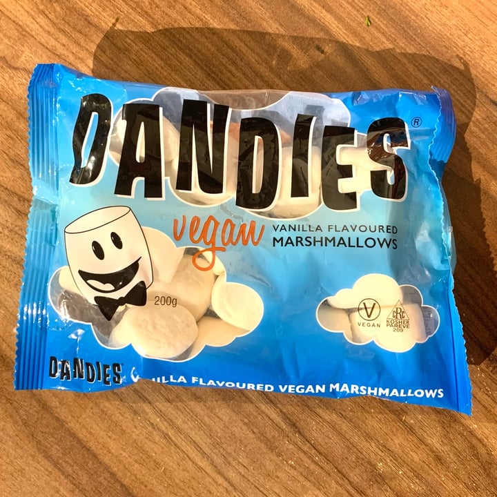 photo of Dandies Vegan Vanilla Marshmallows shared by @vegpledge on  26 Dec 2022 - review