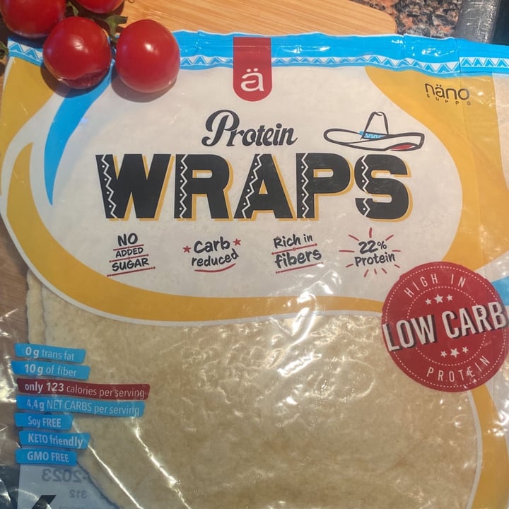 photo of näno supps Protein Wraps shared by @viq on  04 Apr 2023 - review