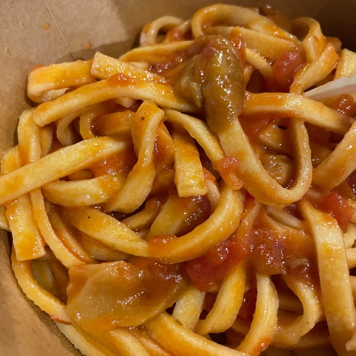 photo of C'è pasta per te Pasta con sugo di funghi shared by @dariovegan on  31 Jul 2023 - review
