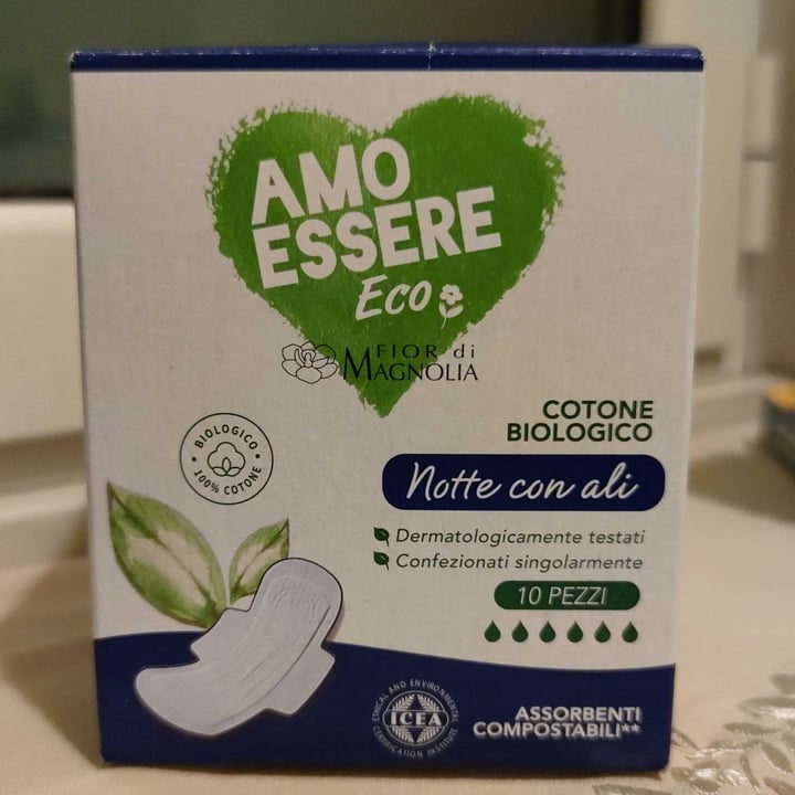 photo of Amo essere eco assorbenti compostabili notte shared by @kokoro on  13 May 2023 - review