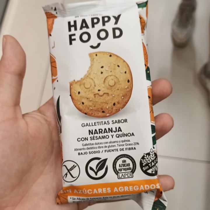 photo of Happy Food galletitas sabor naranja shared by @kacerutti on  14 Mar 2023 - review
