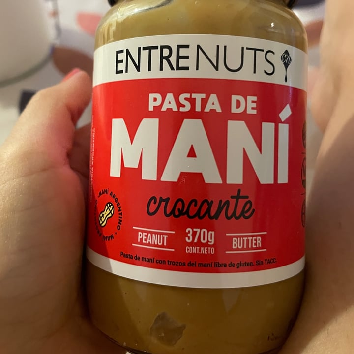 photo of EntreNuts Pasta de Maní Crocante shared by @unavegana on  18 Jan 2023 - review