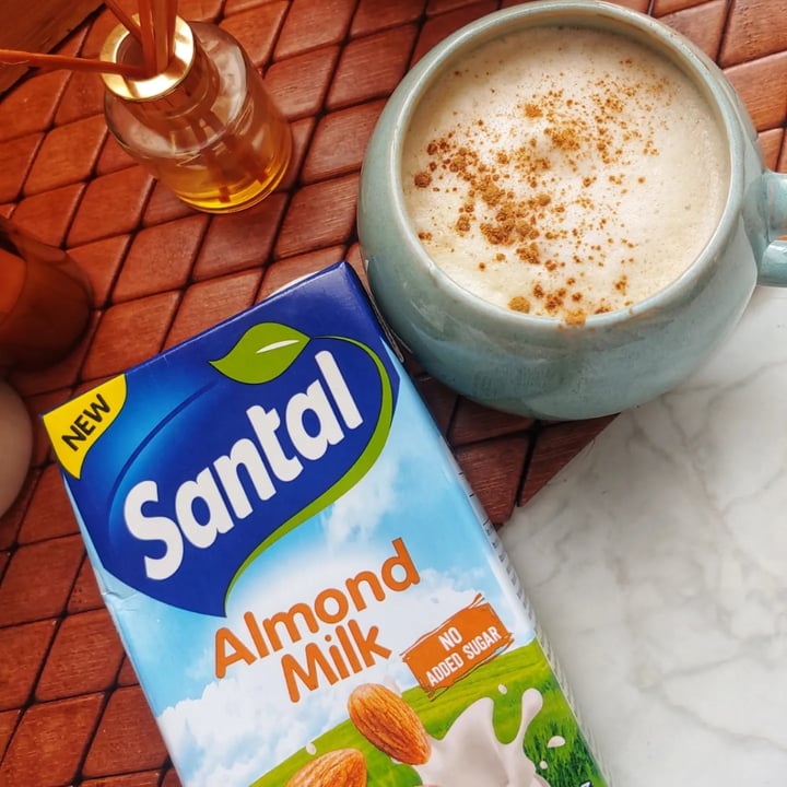 photo of Santal Almond Milk shared by @veganonthesavannah on  15 Apr 2023 - review
