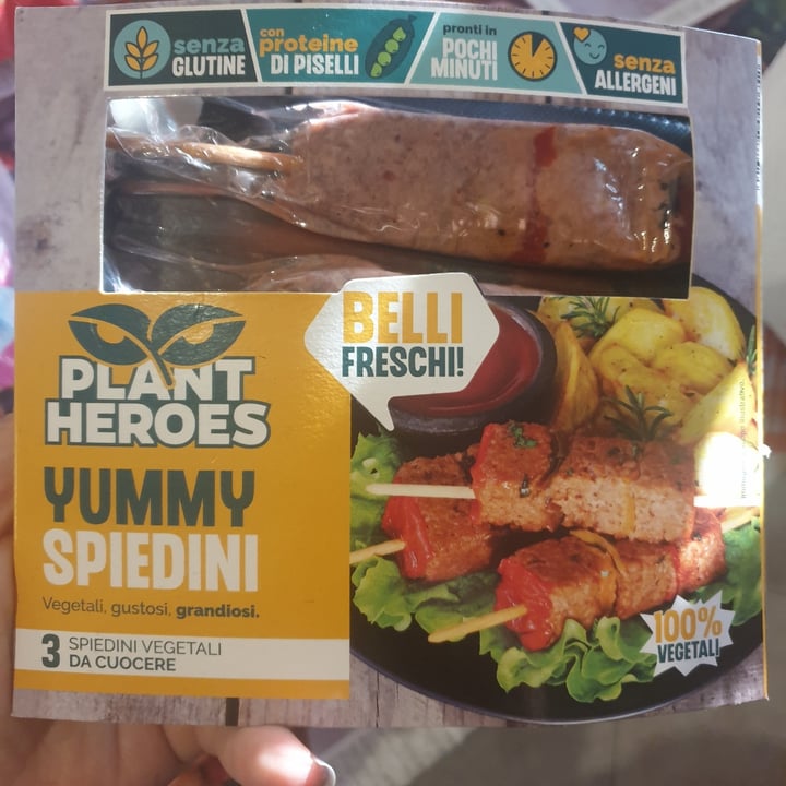 photo of Plant Heroes Yummy Spiedini shared by @lidiaveg on  01 Jun 2023 - review