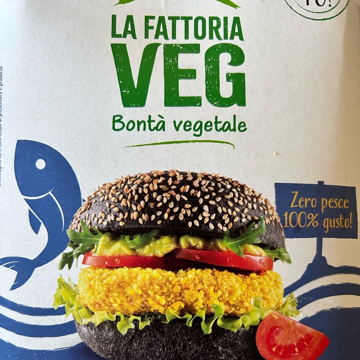 photo of la fattoria veg burger zero pesce 100%gusto shared by @cinzia1981 on  27 Mar 2023 - review