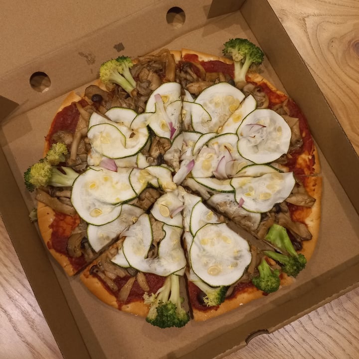 photo of Loving Vegan Mushroom pizza shared by @punilu on  06 Aug 2023 - review