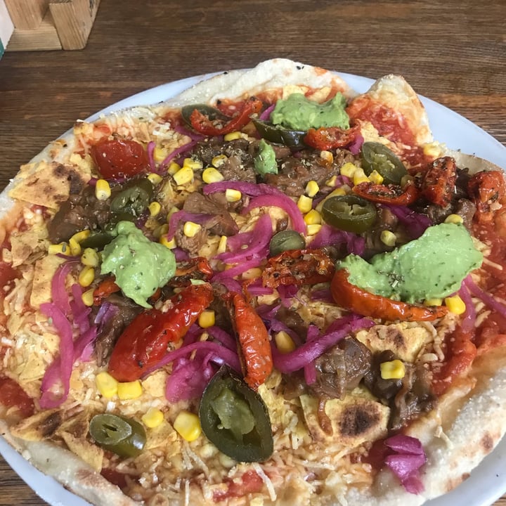 photo of Froindlichst - The Vegan Musketeers mexavo Pizza shared by @kaputtschöne on  03 Jul 2023 - review
