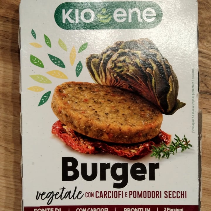 photo of Kioene Burger ai carciofi e pomodori secchi shared by @cami90 on  19 May 2023 - review