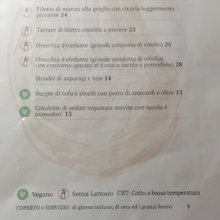 photo of Be Bop Cotolette di seitan impanate servite con rucola e pomodori shared by @miocillo0 on  20 Jun 2023 - review